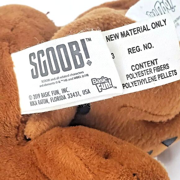 Basic Fun Scooby Doo SCOOB! Brown Dogs Sitting 7" Plush Stuffed Animal Toys 2019 - Picture 6 of 10